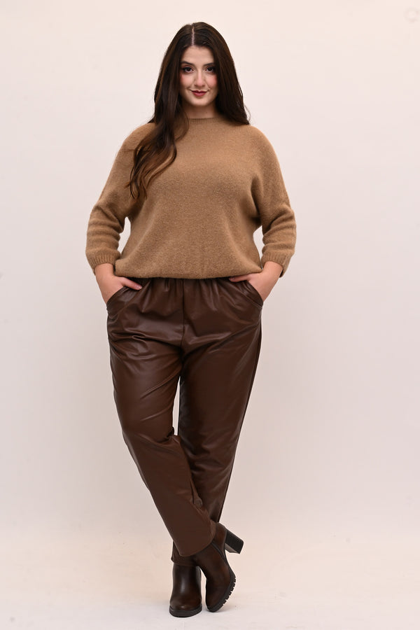 Pull Alpaka elastico - Camel