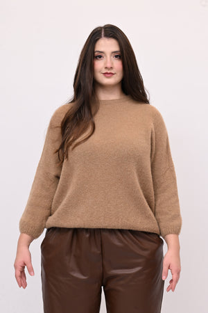 Pull Alpaka elastico - Camel