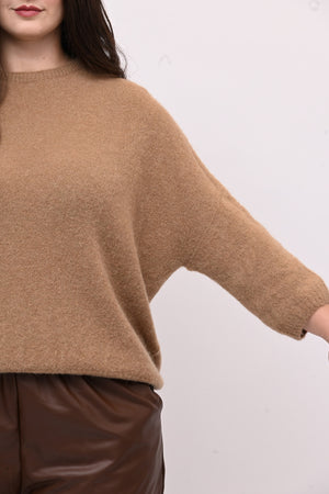 Pull Alpaka elastico - Camel