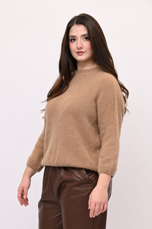 Pull Alpaka elastico - Camel