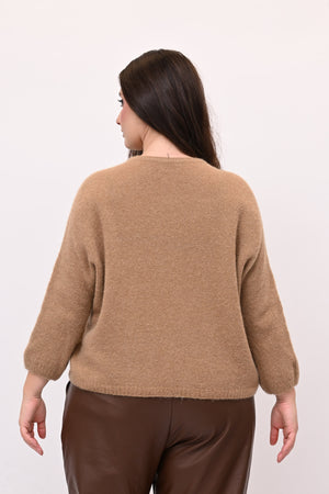 Pull Alpaka elastico - Camel