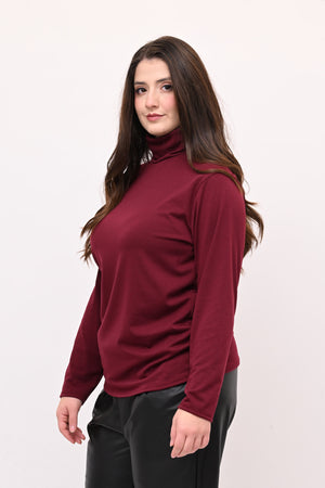 Lupetto viscosa felpato - Vino