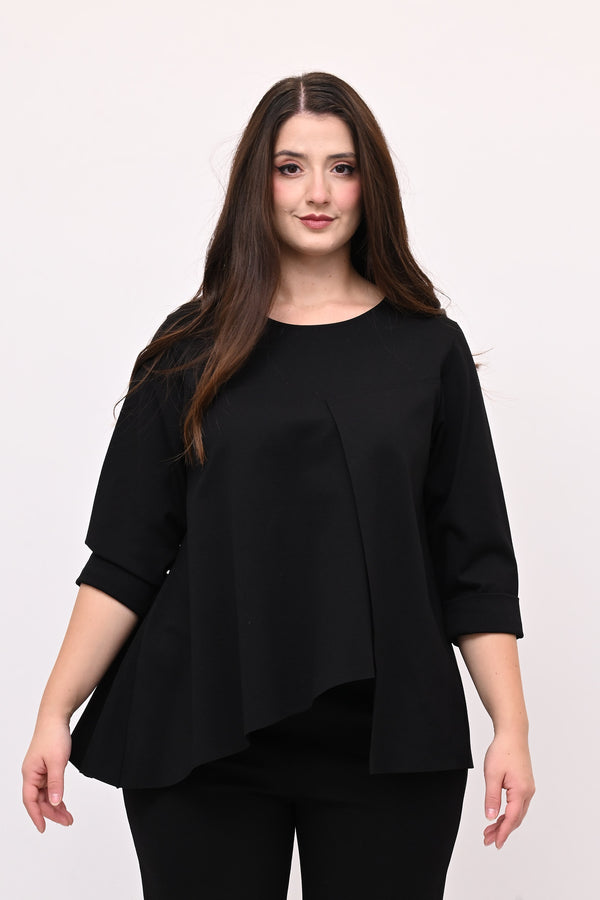 Maglia doppio pannello - Nero