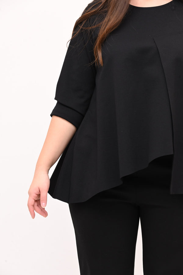 Maglia doppio pannello - Nero