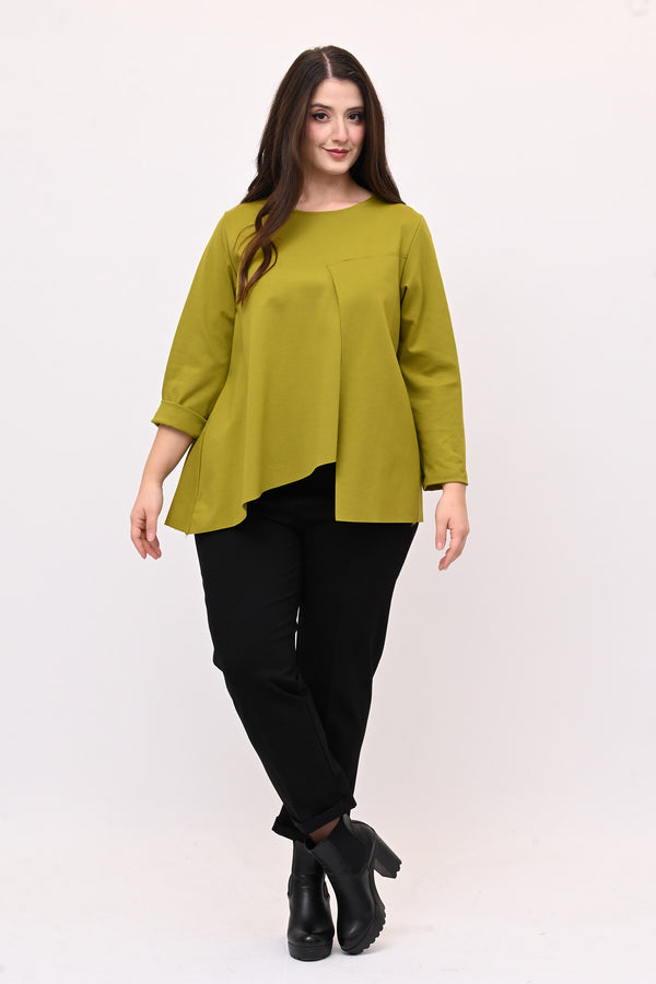 Maglia doppio pannello - Oliva