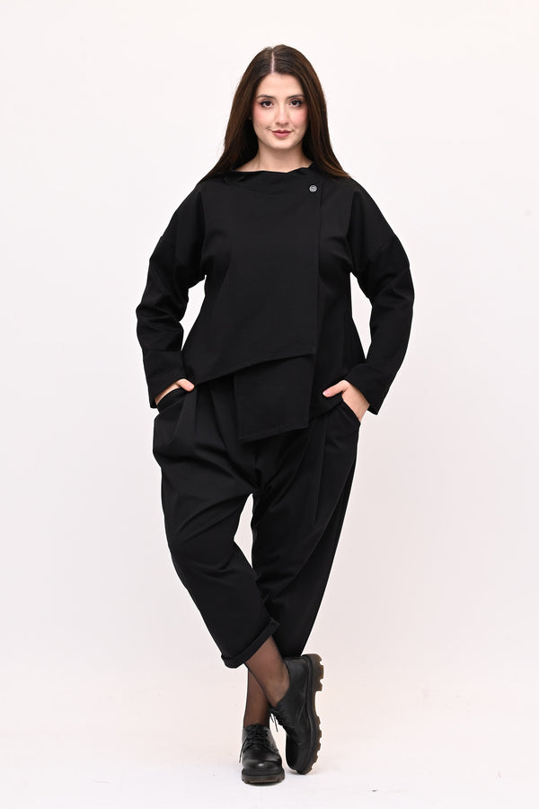 Giacchetta doppio bottone - Nero