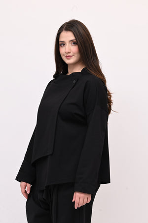 Giacchetta doppio bottone - Nero
