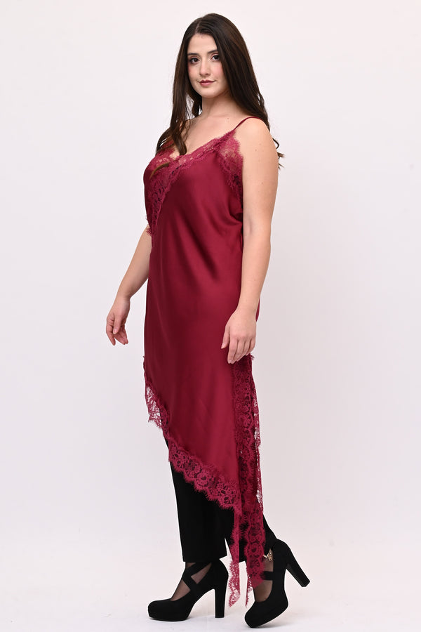 Top raso pizzo punta - Vino