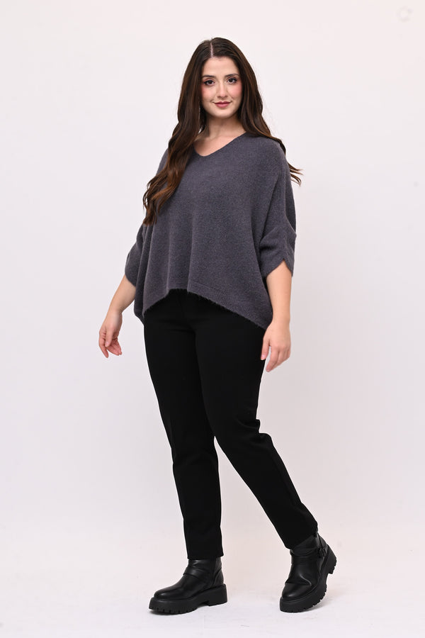 Pantaleggins punto milano - Nero