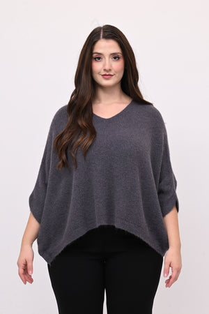 Maxipull alpaca - Piombo