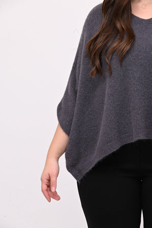 Maxipull alpaca - Piombo