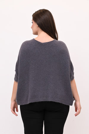 Maxipull alpaca - Piombo