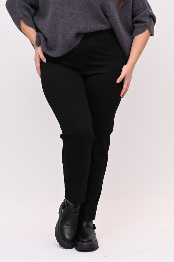 Pantaleggins punto milano - Nero