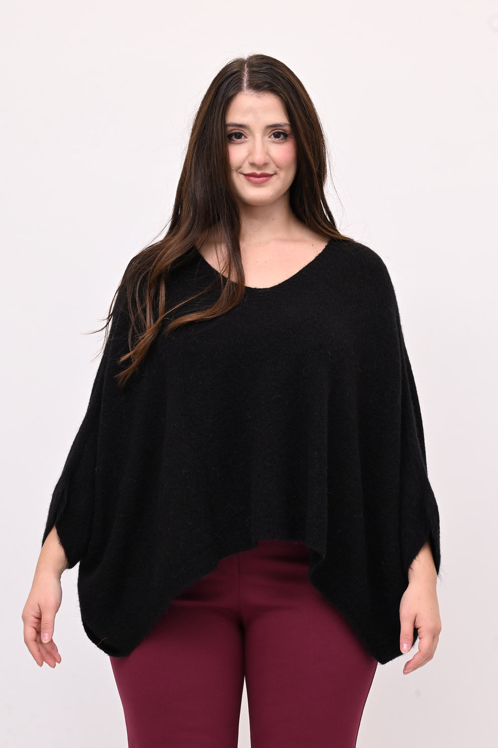 Maxipull alpaca - Nero