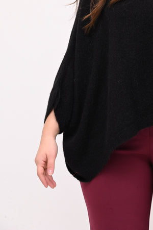 Maxipull alpaca - Nero