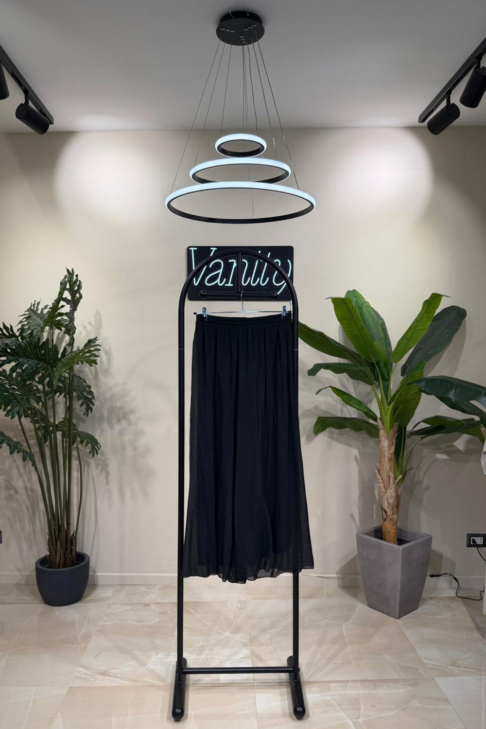 Pantalone tunisia garzato - Nero