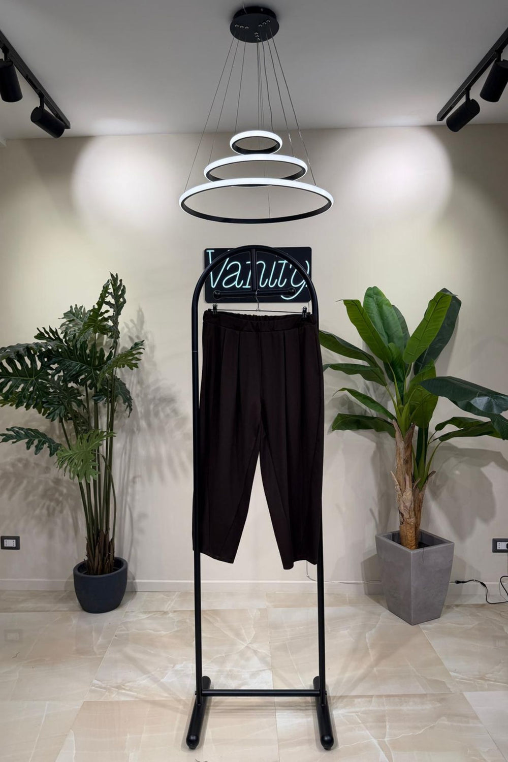 Pantalone carota punto Milano - Moro