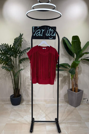 T-shirt frange - India