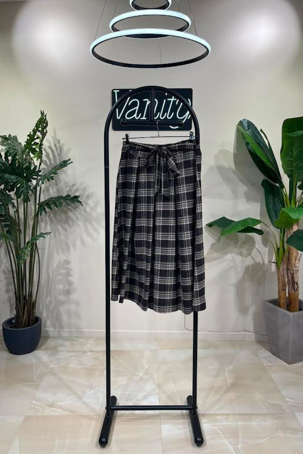 Gonna ruota tartan - Moro