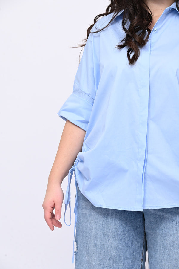 Camicia laccio laterale - Oxford