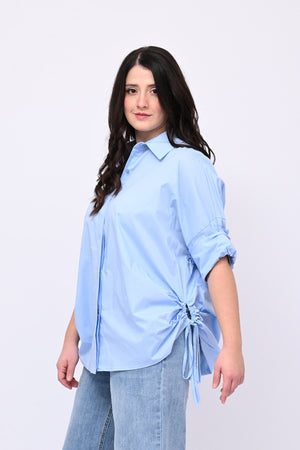 Camicia laccio laterale - Oxford