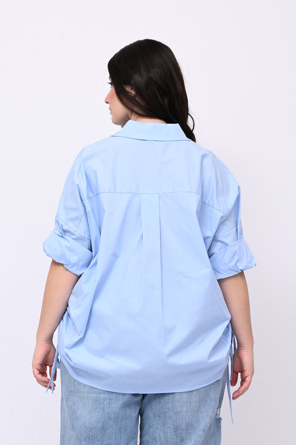 Camicia laccio laterale - Oxford