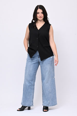 Gilet taglio uomo - Nero