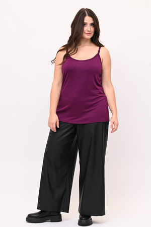 Canotta Bretelle Elastico - Fuxia