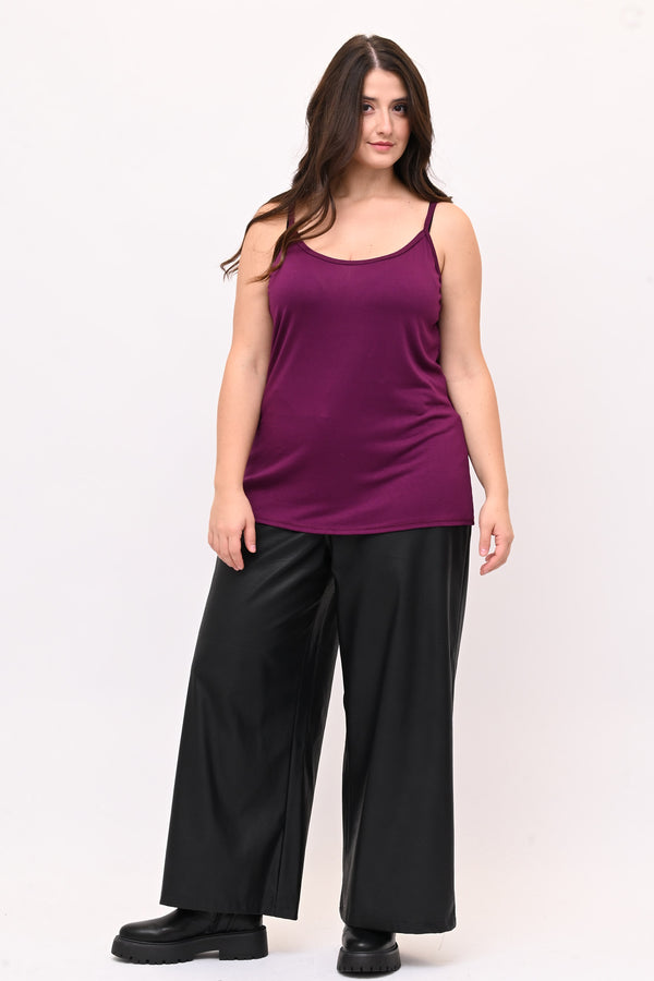 Canotta Bretelle Elastico - Fuxia