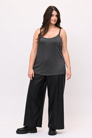 Canotta Bretelle Elastico - Grigio