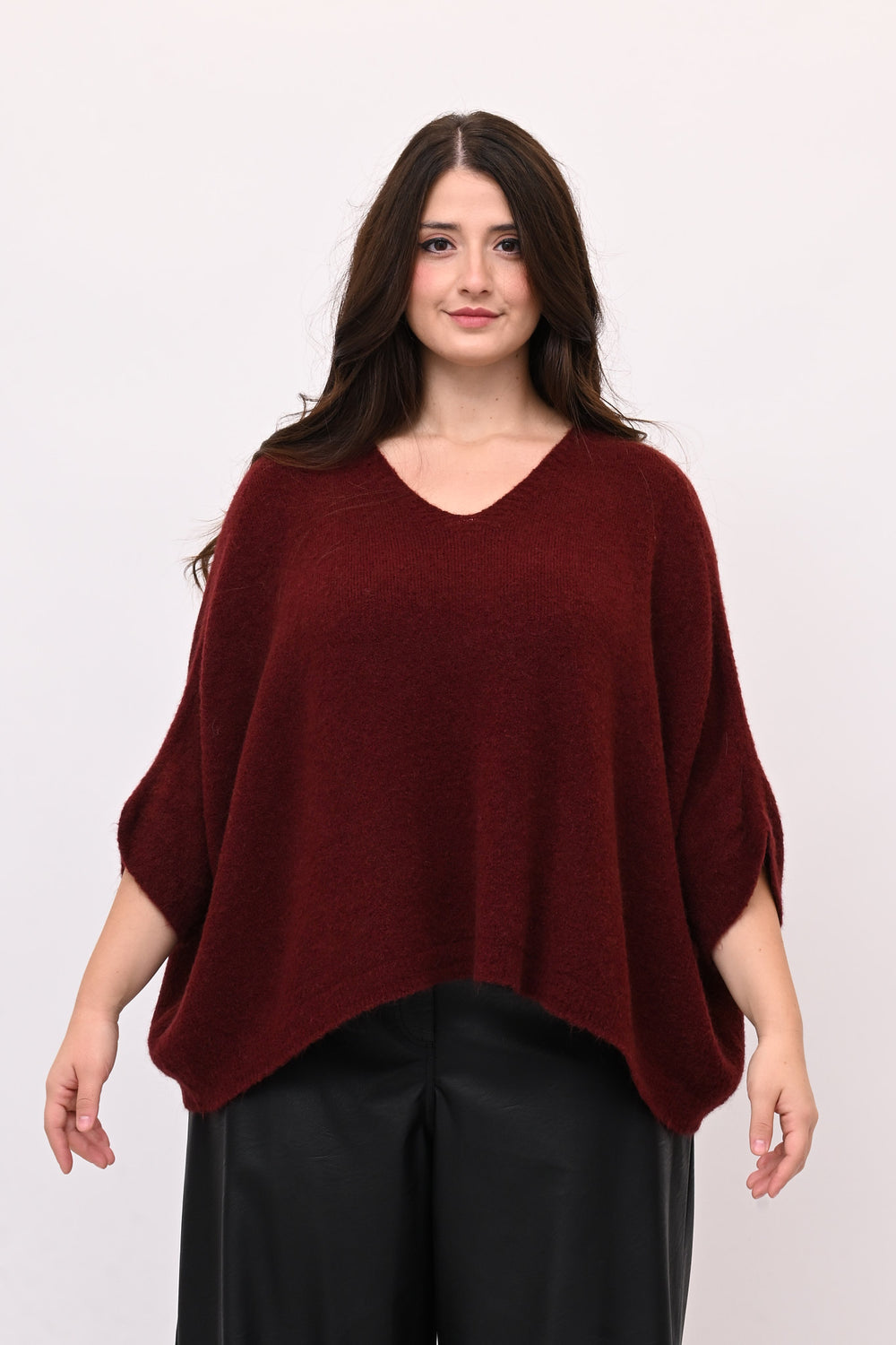 Maxipull alpaca - Sangria