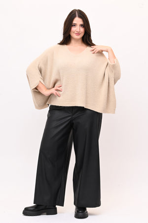 Maxipull alpaca - Vaniglia