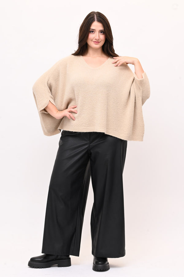 Maxipull alpaca - Vaniglia