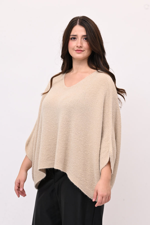 Maxipull alpaca - Vaniglia