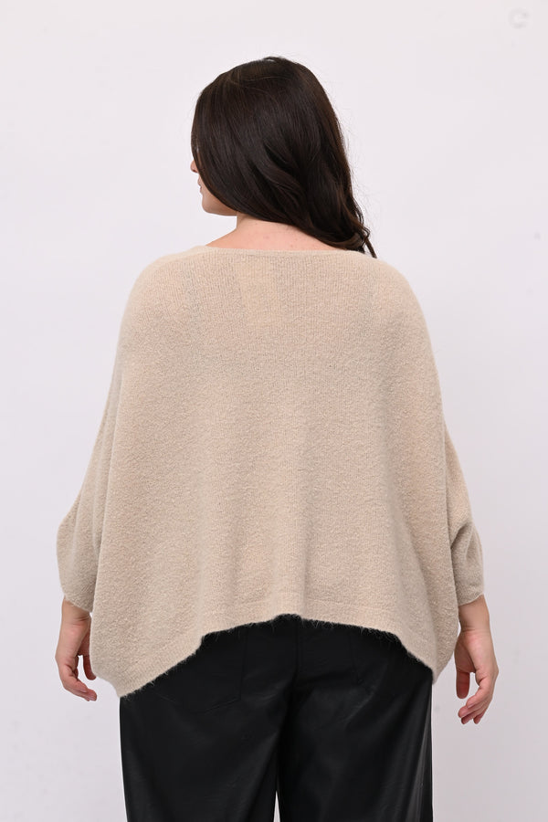 Maxipull alpaca - Vaniglia