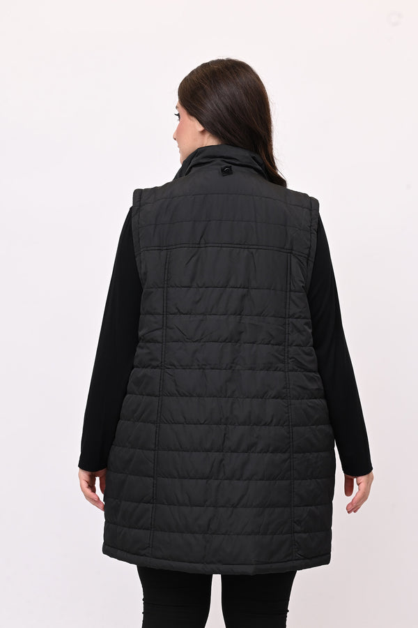 Piumino 3/4 doppio - Verde militare