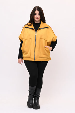 Gilet ecomontone - Ocra