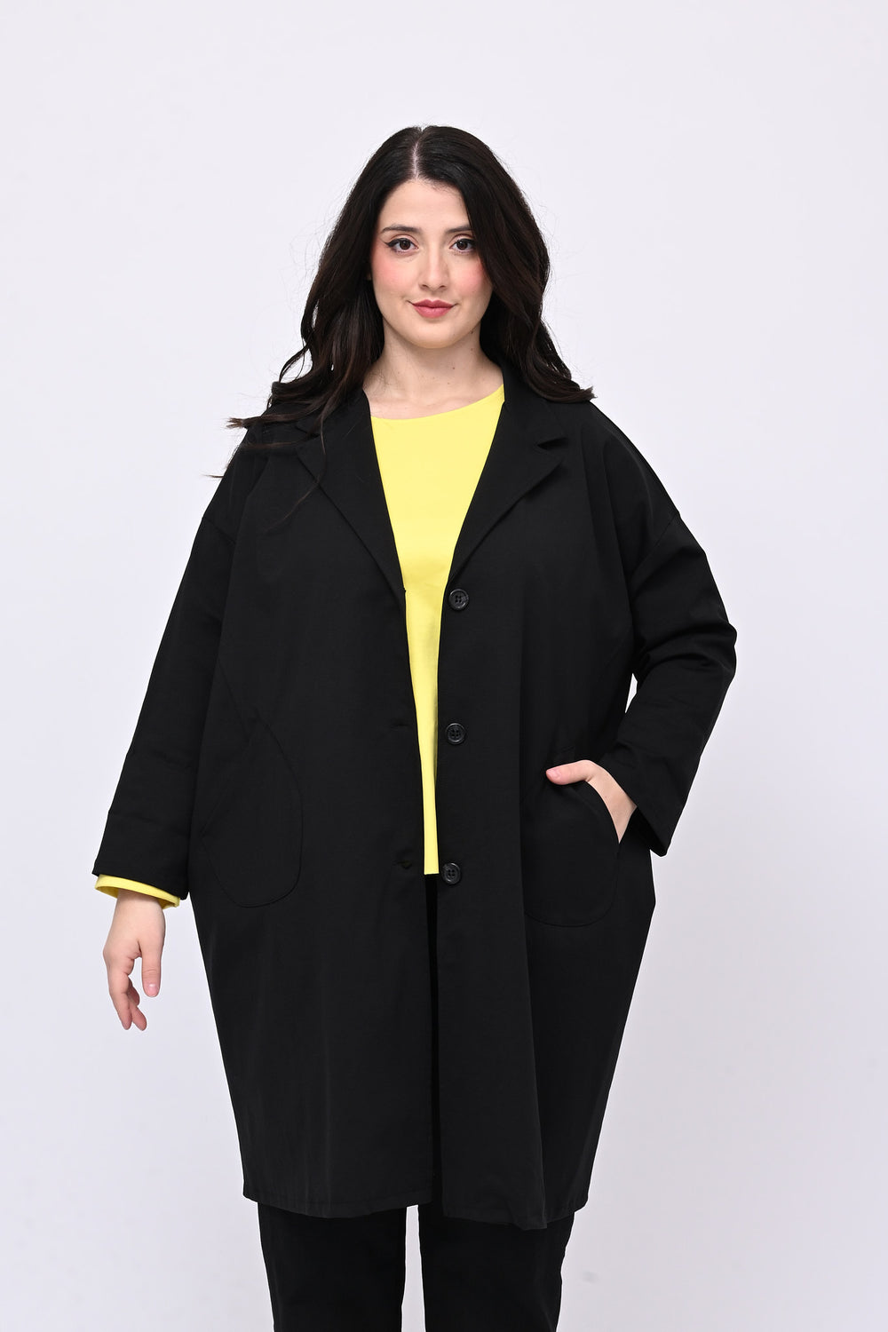 Cappotto punto Roma - Nero