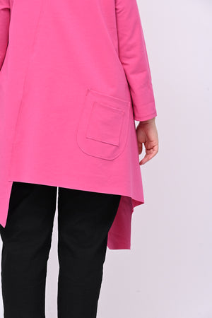 Maglia tagli e punta - Fuxia