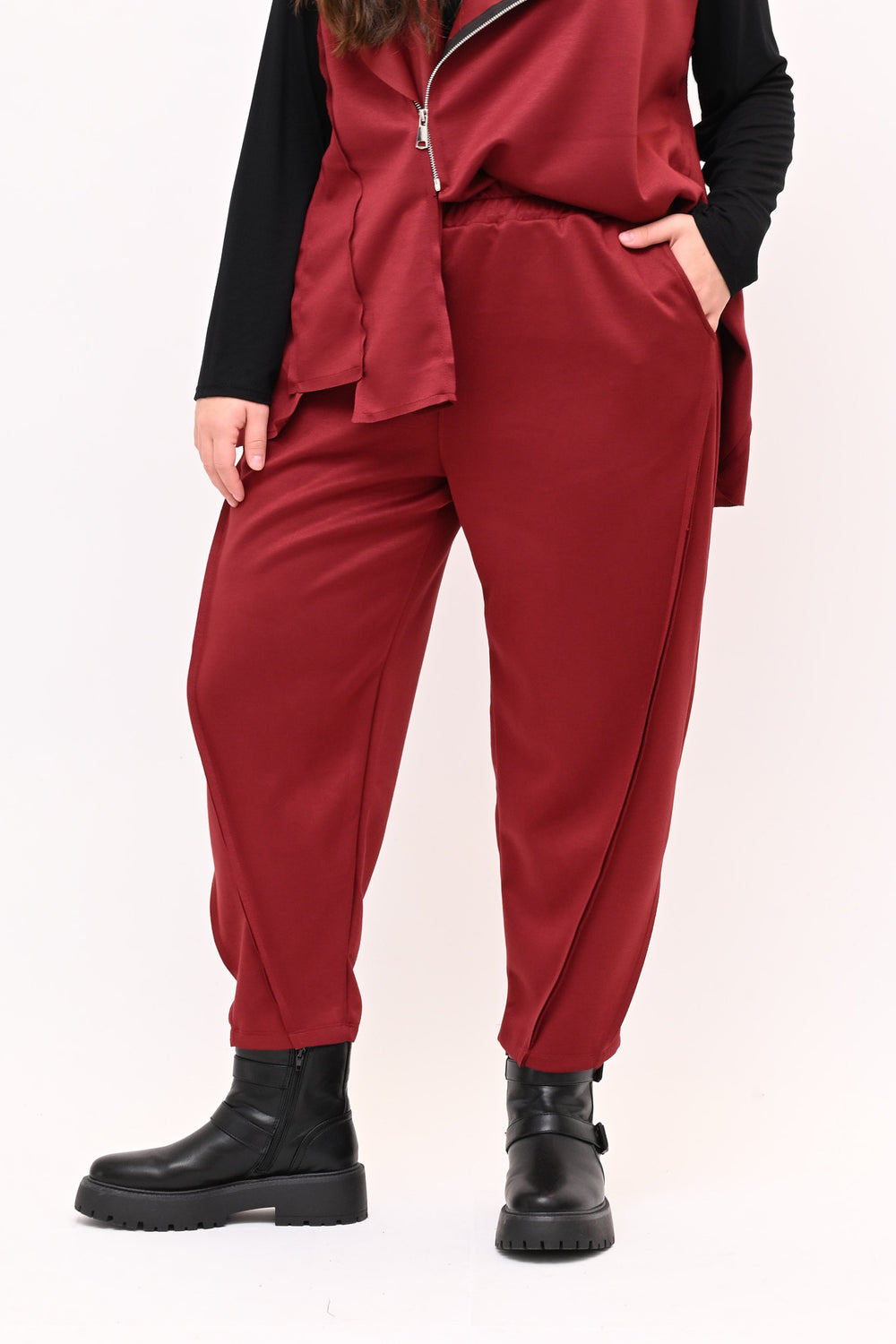 Pantalone carota cucitura - India