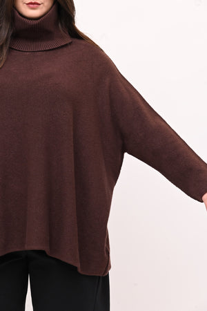 Maxi Pull collo anello - Moro