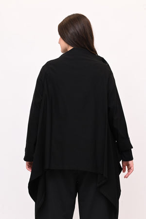 Giacca gotica zip - Nero