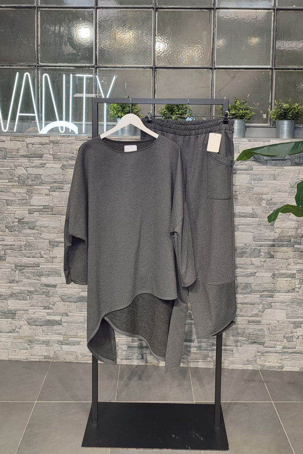 Completo over punte - Grigio