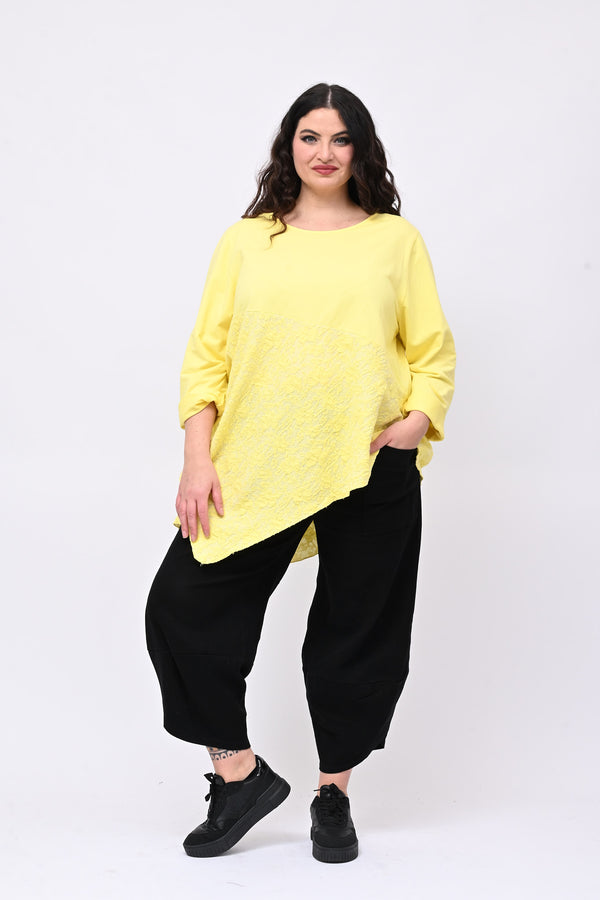 Pantacrop jeans tasconi - Nero