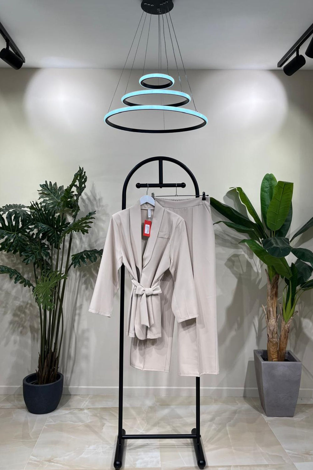 Tailleur cinta - Sabbia