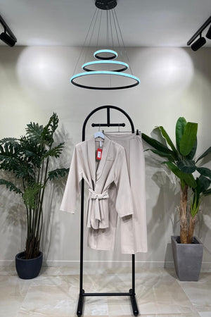 Tailleur cinta - Sabbia