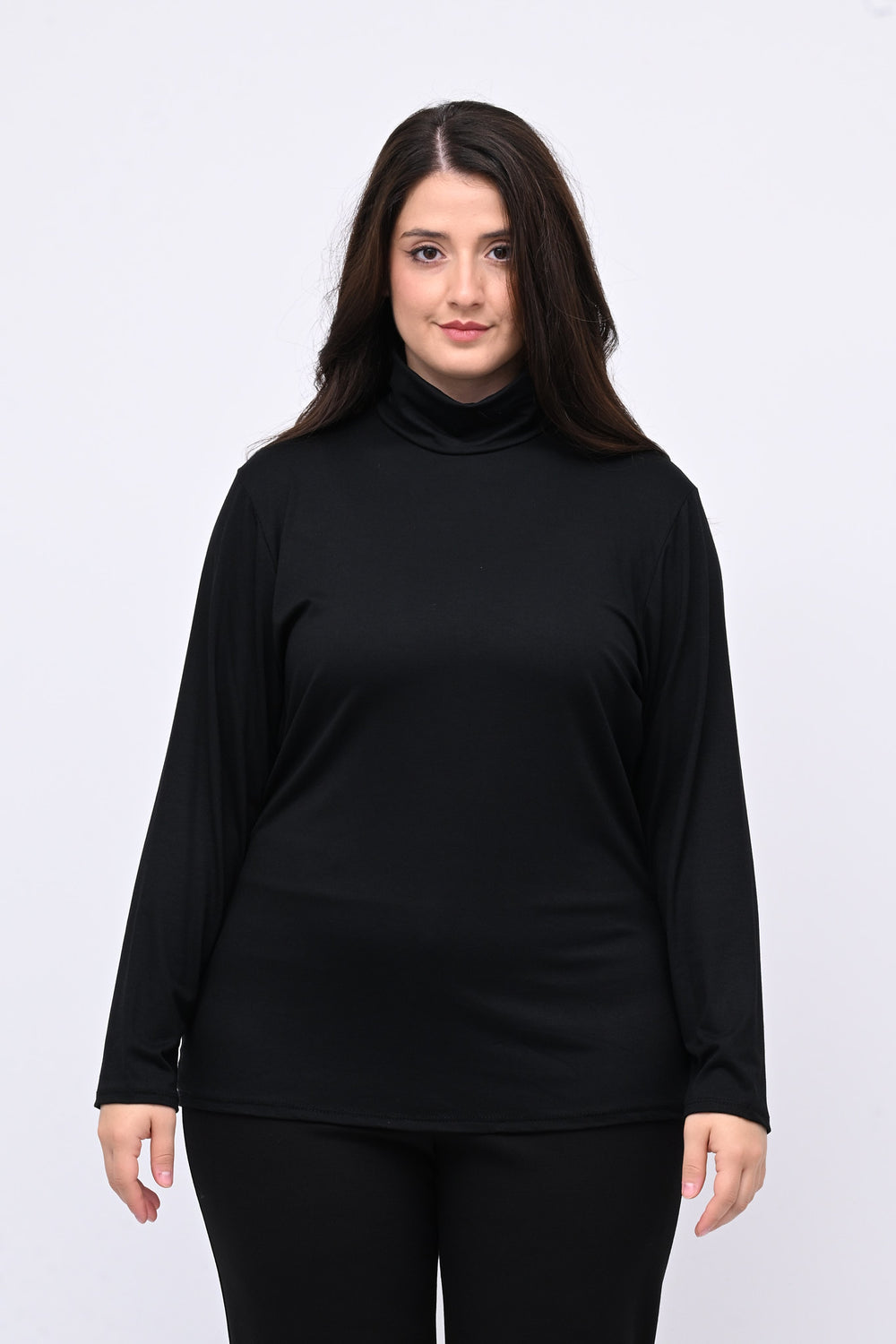 Lupetto viscosa - Nero