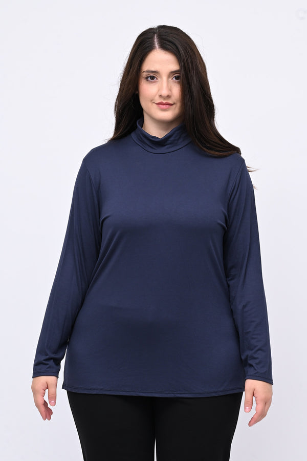 Lupetto viscosa - Blu