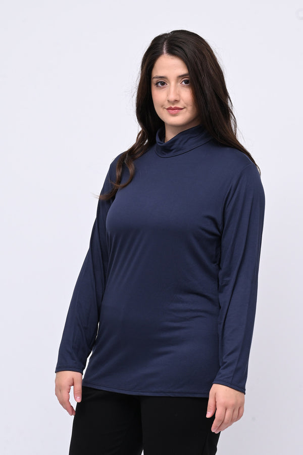 Lupetto viscosa - Blu