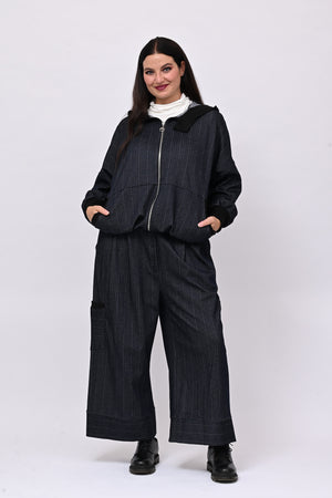 Completo spigato zip - Blu